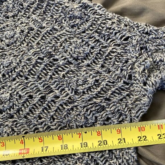 Eddie Bauer Loose Crochet Knit Sweater Size Large - Picture 13 of 14